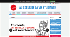 Desktop Screenshot of crous-amiens.fr
