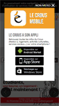 Mobile Screenshot of crous-amiens.fr